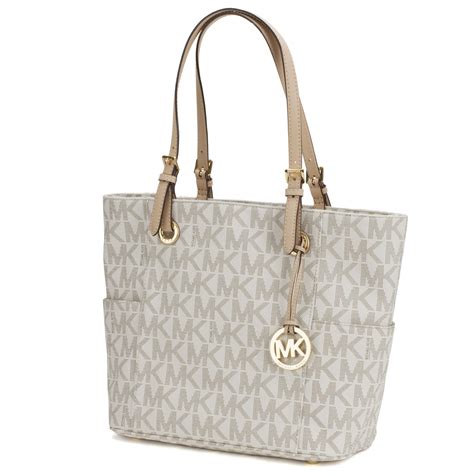 michael kors tasche jet set vanilla|Michael Kors large jet set.